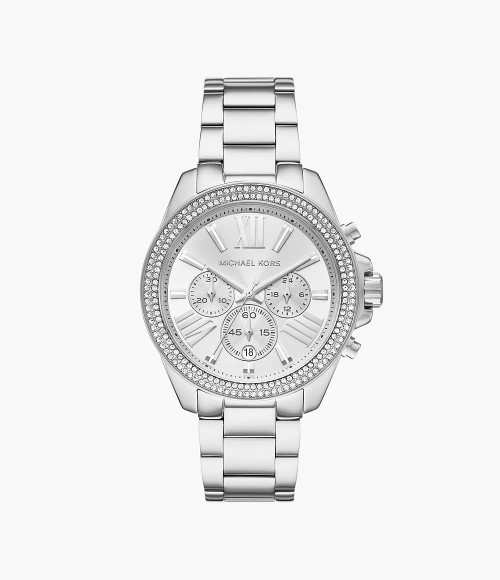 MICHAEL KORS Wren Chronograph Stainless Steel Watch Mk7429 Image 1
