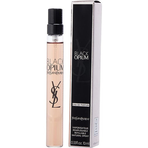 SAINT LAURENT Black Opium Eau De Parfum Refillable Spray Mini 0.33 Oz Image 1