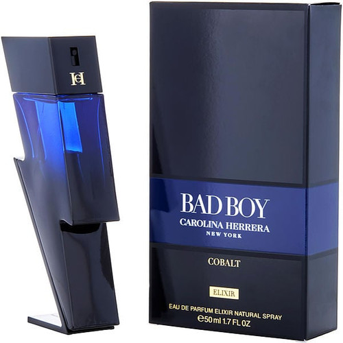 CAROLINA HERRERA Ch Bad Boy Cobalt Elixir Eau De Parfum Spray 1.7 Oz Image 1