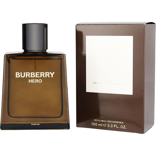 BURBERRY Hero Parfum Refillable Spray 3.3 Oz Image 1