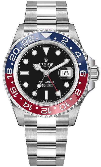 ROLEX Gmt-Master Ii Pepsi Oystersteel Men'S Luxury Watch 126710Blro-0002 Image 1 ROLEX Gmt-Master Ii Pepsi Oystersteel Men'S Luxury Watch 126710Blro-0002 Image 1