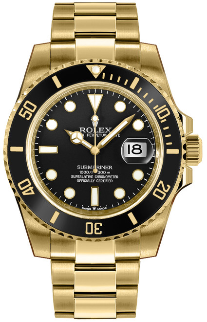 ROLEX Submariner Date Black Dial Yellow Gold Men'S Watch 126618Ln-0002 Image 1 ROLEX Submariner Date Black Dial Yellow Gold Men'S Watch 126618Ln-0002 Image 1
