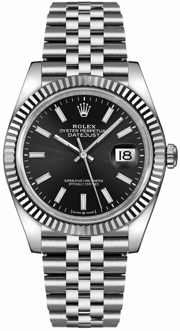 ROLEX Datejust 36 Black Dial Jubilee Bracelet Luxury Watch 126234-0015 Image 1