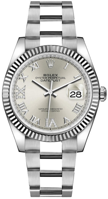 ROLEX Datejust 36 Silver Dial Oyster Bracelet Men'S Watch 126234-0030 Image 1 ROLEX Datejust 36 Silver Dial Oyster Bracelet Men'S Watch 126234-0030 Image 1