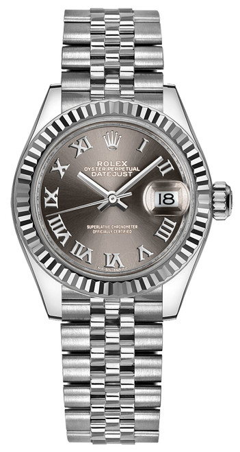 ROLEX Lady-Datejust 28 Steel & White Gold Women'S Watch 279174-0013 Image 1 ROLEX Lady-Datejust 28 Steel & White Gold Women'S Watch 279174-0013 Image 1