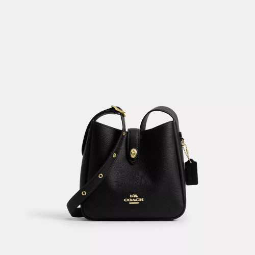 COACH Hadley Mini Crossbody Bag -  Gold/Black COACH Hadley Mini Crossbody Bag -  Gold/Black