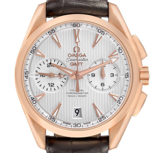 OMEGA Seamaster Aqua Terra Gmt Rose Gold Watch 231.53.43.52.02.001 Image 1
