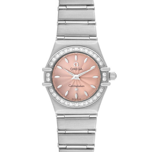 OMEGA Constellation Mini 22Mm Salmon Dial Ladies Watch 1466.62.00 Image 1