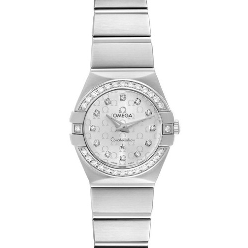 OMEGA Constellation Diamond Steel Ladies Watch 123.15.24.60.52.001 Image 1