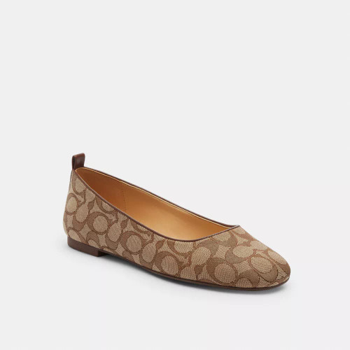 COACH Wendie Ballet In Signature Jacquard (@Delhi Studio)