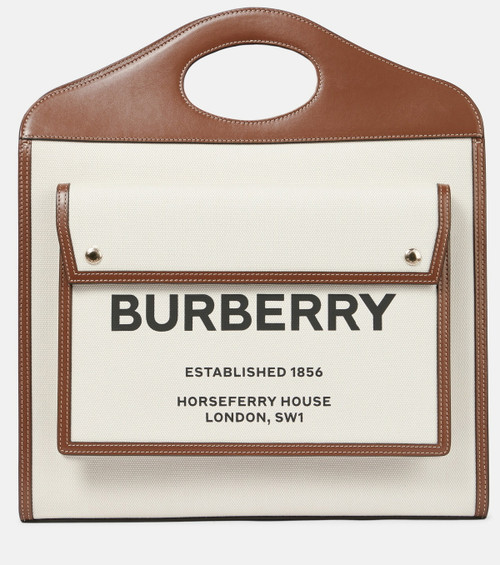 BURBERRY  Medium Canvas Pocket Bag (@Delhi Studio)