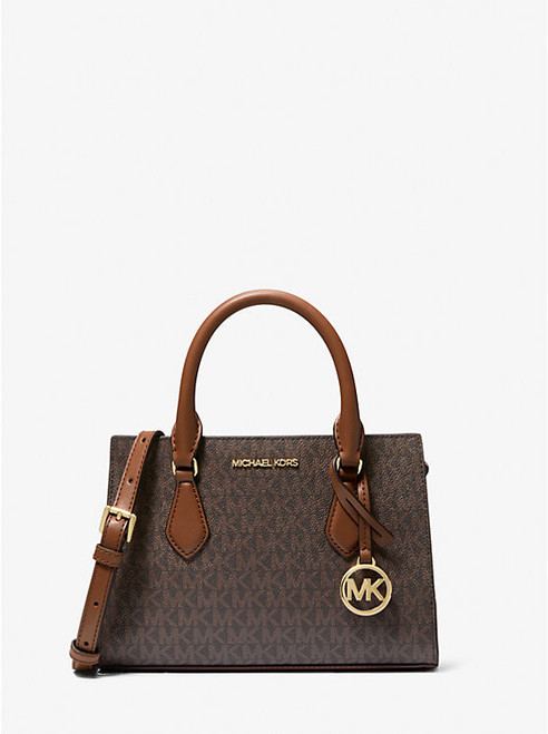 MICHAEL KORS Sheila Small Signature Logo Satchel (Arriving in Delhi)