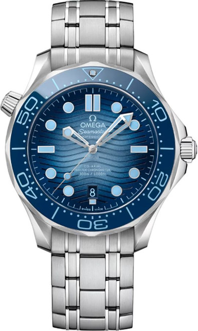OMEGA Seamaster Diver 300M Summer Blue Dial Men'S Watch 210.30.42.20.03.003 Image 1 OMEGA Seamaster Diver 300M Summer Blue Dial Men'S Watch 210.30.42.20.03.003 Image 1