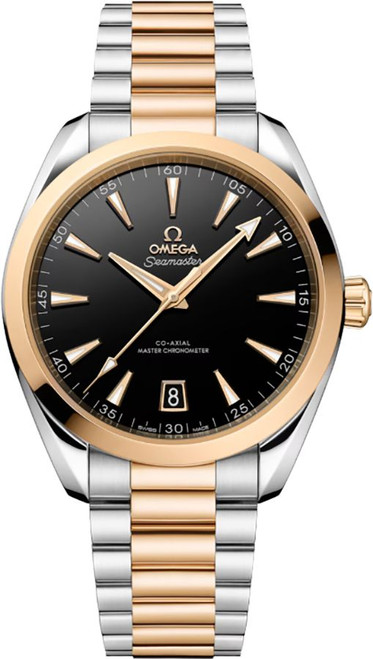 OMEGA Seamaster Aqua Terra Yellow Gold & Steel Men'S Watch 220.20.41.21.01.001 Image 1 OMEGA Seamaster Aqua Terra Yellow Gold & Steel Men'S Watch 220.20.41.21.01.001 Image 1