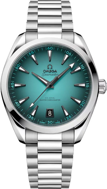 OMEGA Seamaster Aqua Terra Turquoise Dial Men'S Watch 220.10.41.21.03.006 Image 1 OMEGA Seamaster Aqua Terra Turquoise Dial Men'S Watch 220.10.41.21.03.006 Image 1