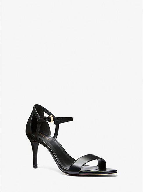 MICHAEL KORS Simone Sandal BLACK Image 1 MICHAEL KORS Simone Sandal BLACK Image 1