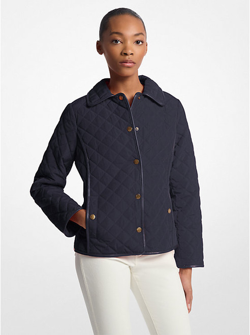 MICHAEL KORS Quilted Jacket MIDNIGHT BLUE Image 1