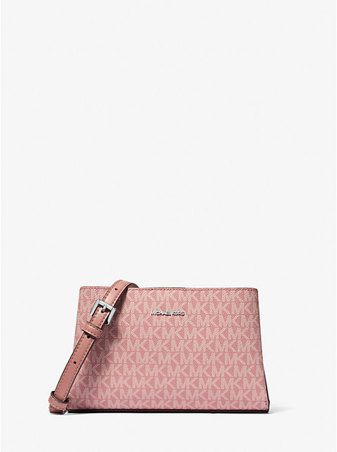 MICHAEL KORS Ruthie Small Signature Logo Crossbody Bag ROSE Image 1