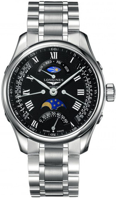 LONGINES Master Collection Black Dial Men'S Watch L2.739.4.51.6 Image 1 LONGINES Master Collection Black Dial Men'S Watch L2.739.4.51.6 Image 1