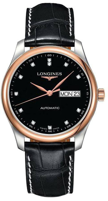 LONGINES Master Collection Diamonds Men'S Watch L2.755.5.59.2 Image 1