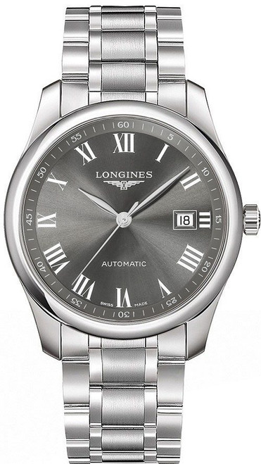 LONGINES Master Collection Grey Dial 40Mm Men'S Watch L2.793.4.71.6 Image 1