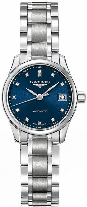 LONGINES Master Collection Blue Dial Women'S Watch L2.128.4.97.6 Image 1 LONGINES Master Collection Blue Dial Women'S Watch L2.128.4.97.6 Image 1