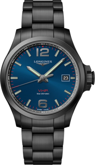 LONGINES Conquest V.H.P. Blue Dial Men'S Watch L3.726.2.96.6 Image 1