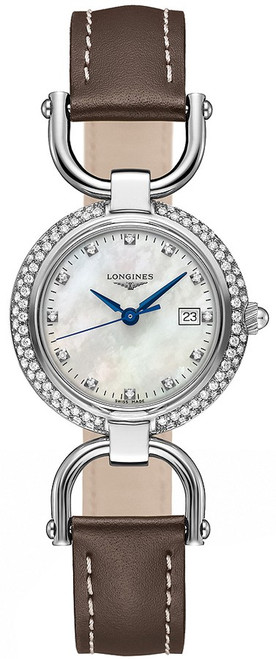 LONGINES Equestrian Diamond Bezel Women'S Watch L6.131.0.89.2 Image 1