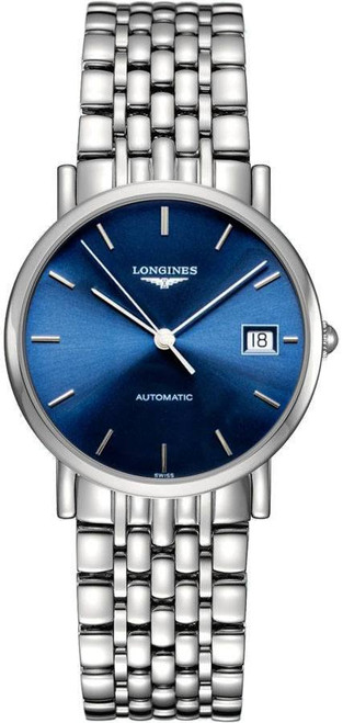 LONGINES Elegant Collection Blue Dial Women'S Watch L4.809.4.92.6 Image 1