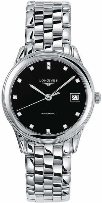 LONGINES Flagship Diamond Automatic Men'S Watch L4.774.4.57.6 Image 1
