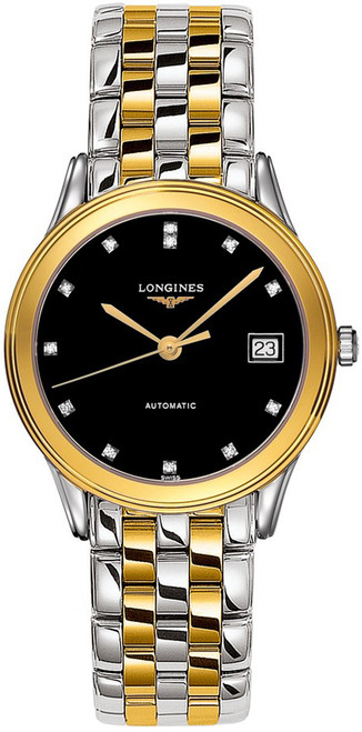 LONGINES Flagship Men'S Black Dial Automatic Watch L4.774.3.57.7 Image 1