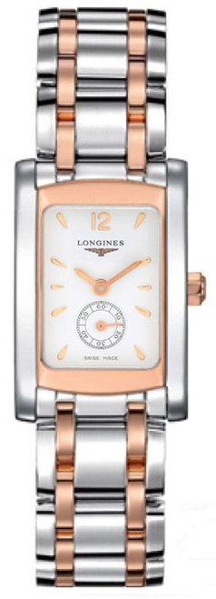 LONGINES Dolcevita Rose Gold & Steel Women'S Watch L5.155.5.18.7 Image 1