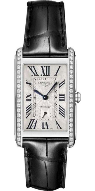 LONGINES Dolcevita Silver Roman Numeral Dial Women'S Watch L5.755.0.71.0 Image 1