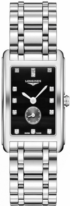 LONGINES Dolcevita Black Dial Steel Men'S Watch L5.755.4.57.6 Image 1
