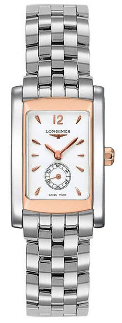 LONGINES Dolcevita White Dial Rose Gold Women'S Watch L5.155.5.18.6 Image 1 LONGINES Dolcevita White Dial Rose Gold Women'S Watch L5.155.5.18.6 Image 1
