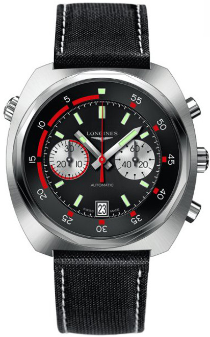 LONGINES Heritage Diver Chronograph Men'S Watch L2.796.4.52.2 Image 1