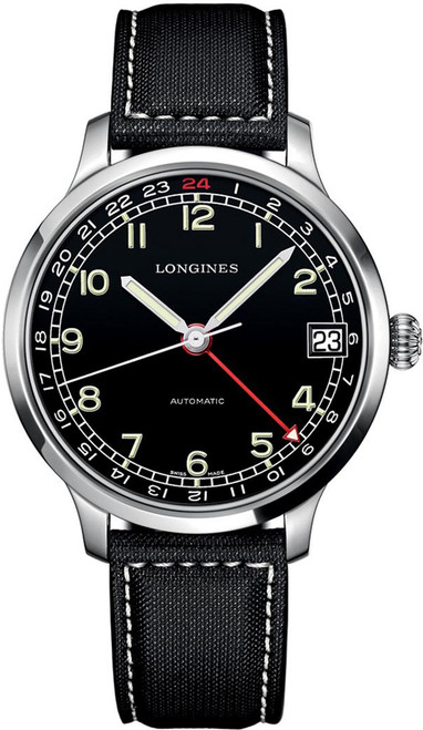 LONGINES Heritage Military Gmt Men'S Watch L2.789.4.53.0 Image 1