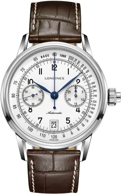 LONGINES Heritage Column-Wheel Chronograph Automatic Men'S Watch L2.800.4.23.2 Image 1 LONGINES Heritage Column-Wheel Chronograph Automatic Men'S Watch L2.800.4.23.2 Image 1