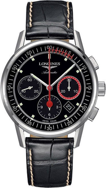 LONGINES Heritage Column-Wheel Chronograph L4.754.4.52.3 Image 1