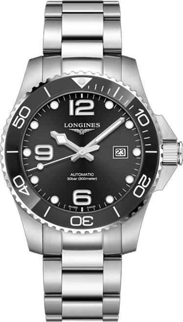 LONGINES Hydroconquest Black Dial Men'S Watch L3.782.4.56.6 Image 1
