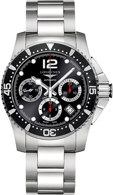 LONGINES Hydroconquest Automatic Chronograph Men'S Watch L3.744.4.56.6 Image 1