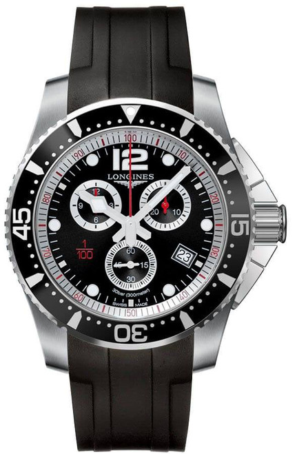 LONGINES Hydroconquest Quartz Chronograph Men'S Watch L3.843.4.56.2 Image 1 LONGINES Hydroconquest Quartz Chronograph Men'S Watch L3.843.4.56.2 Image 1