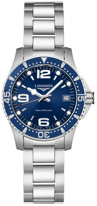 LONGINES Hydroconquest Blue Dial Women'S Watch L3.340.4.96.6 Image 1 LONGINES Hydroconquest Blue Dial Women'S Watch L3.340.4.96.6 Image 1