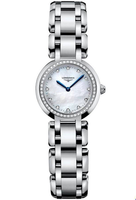 LONGINES Primaluna Pearl White Dial Diamonds Women'S Watch L8.109.0.87.6 Image 1