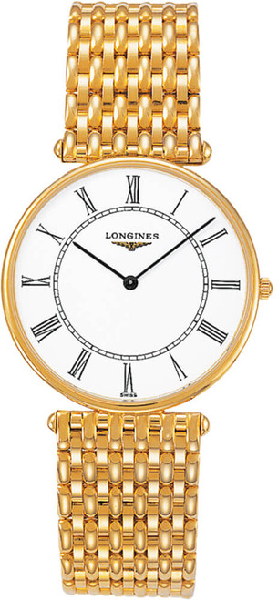 LONGINES La Grande Classique Women'S Solid 18K Gold Watch L4.691.6.11.6 Image 1 LONGINES La Grande Classique Women'S Solid 18K Gold Watch L4.691.6.11.6 Image 1
