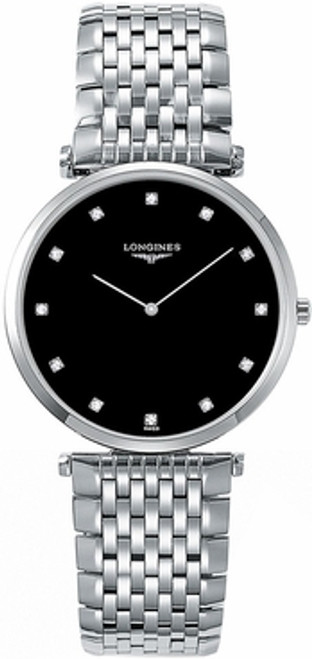 LONGINES La Grande Classique Black Dial Steel Watch L4.755.4.58.6 Image 1