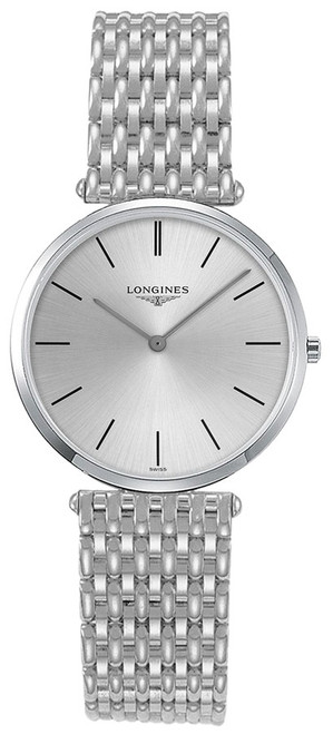 LONGINES La Grande Classique Silver Dial & Solid White Gold Women'S Watch L4.691.6.72.6 Image 1
