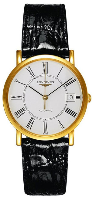 LONGINES Presence White Dial Yellow Gold Women'S Watch L4.778.6.11.0 Image 1