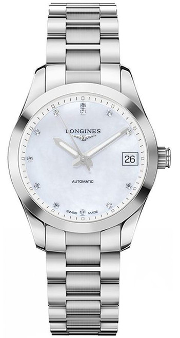 LONGINES Conquest Classic Diamonds Women'S Watch L2.385.4.87.6 Image 1
