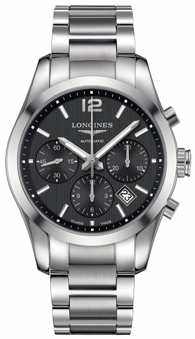 LONGINES Conquest Classic Automatic Men'S Watch L2.786.4.56.6 Image 1 LONGINES Conquest Classic Automatic Men'S Watch L2.786.4.56.6 Image 1